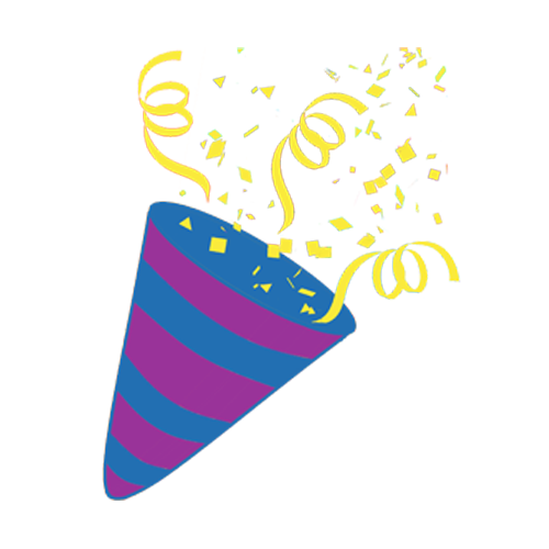 celebration confetti graphic