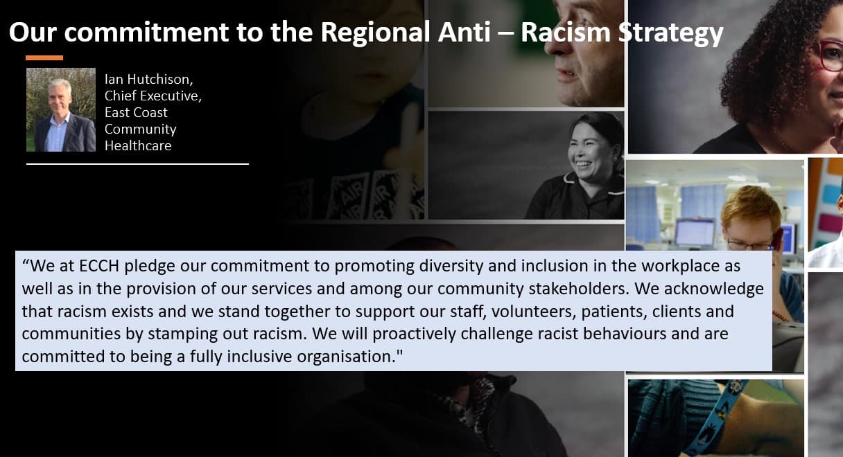 Anti racism pledge from ECCH placeholder