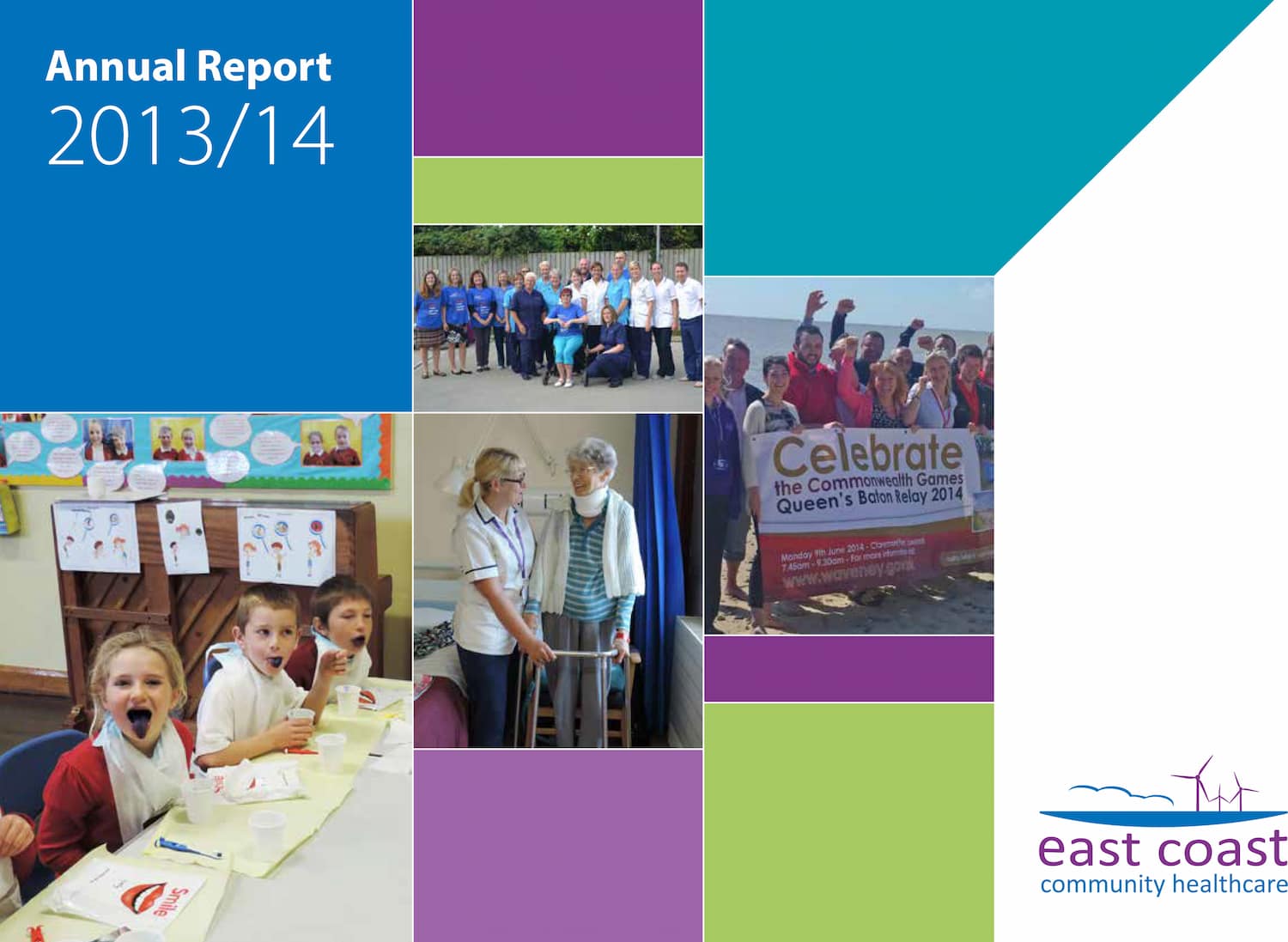 Annual Report 2013 14 Front Page image
