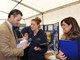 Two ECCH Stop smoking advisors talking to Peter Aldous MP at a smokefree event.