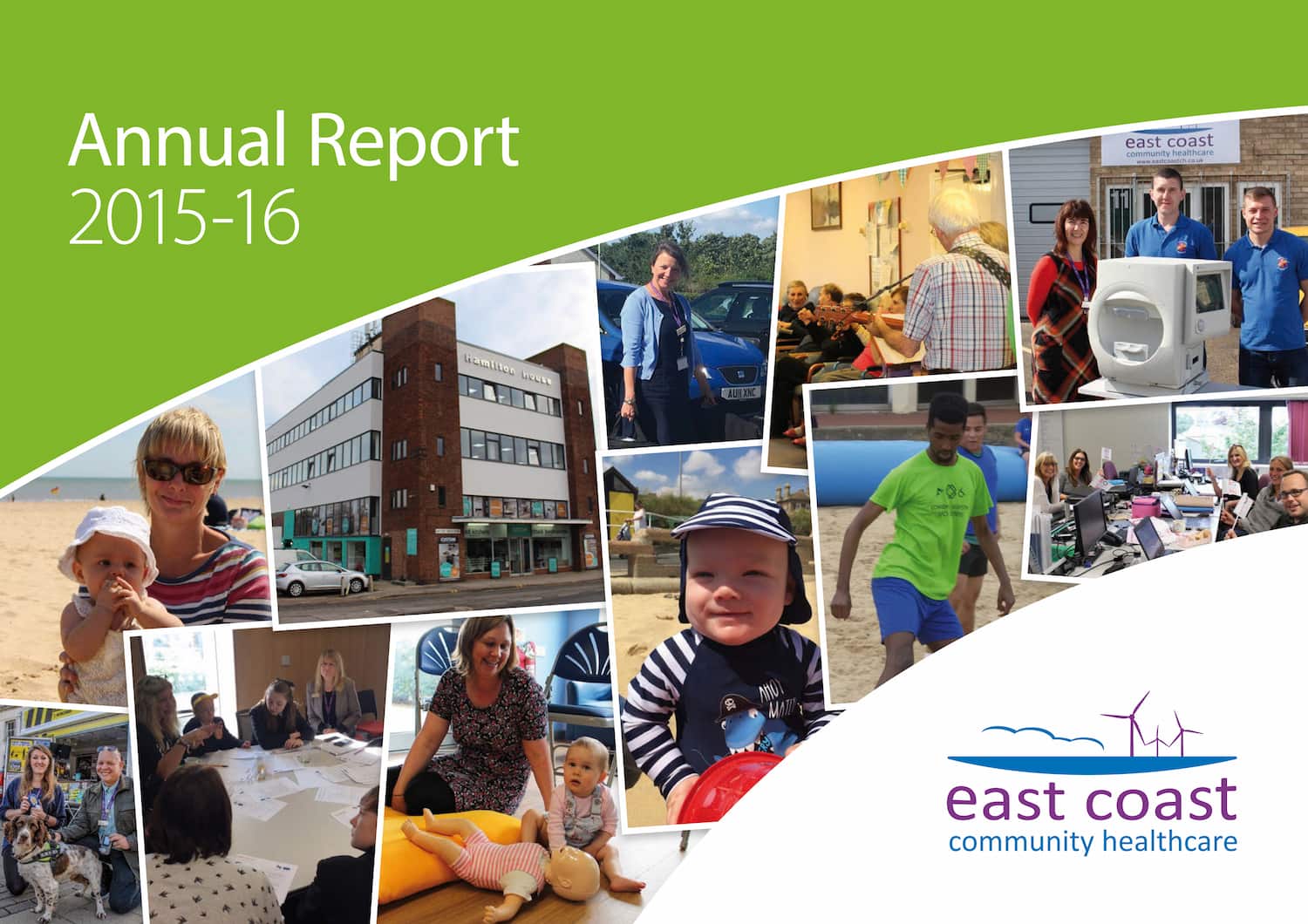 Annual Report 2015 16 Front Page image